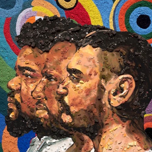 Capa de Criolo, Amaro e Dino