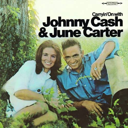 Capa de Carryin’ On With Johnny Cash & June Carter