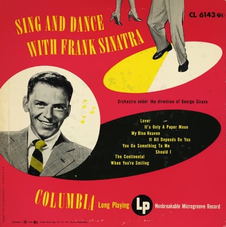 Capa de Sing and Dance With Frank Sinatra