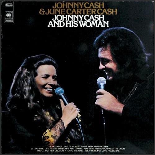 Capa de Johnny Cash and His Woman
