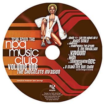Capa de Trax From the NPG Music Club, Volume One: The Chocolate Invasion