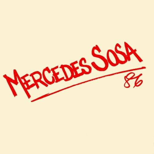 Capa de Mercedes Sosa '86