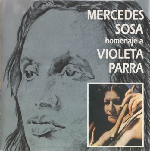 Capa de Homenaje a Violeta Parra