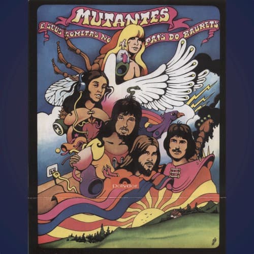 Capa de Mutantes e seus cometas no país do baurets