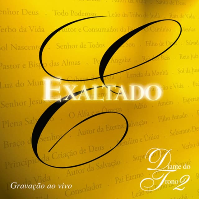 Capa de Exaltado - Diante do Trono 2 (Ao Vivo)