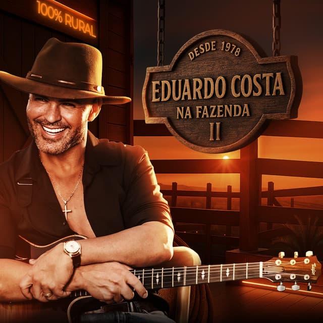 Capa de Eduardo Costa na Fazenda II
