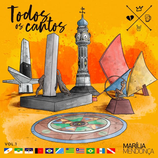 Capa de Todos Os Cantos, Vol. 1 (Ao Vivo)