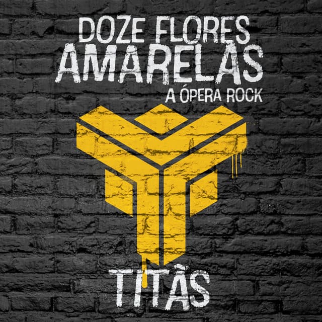 Capa de Doze Flores Amarelas - A Ópera Rock