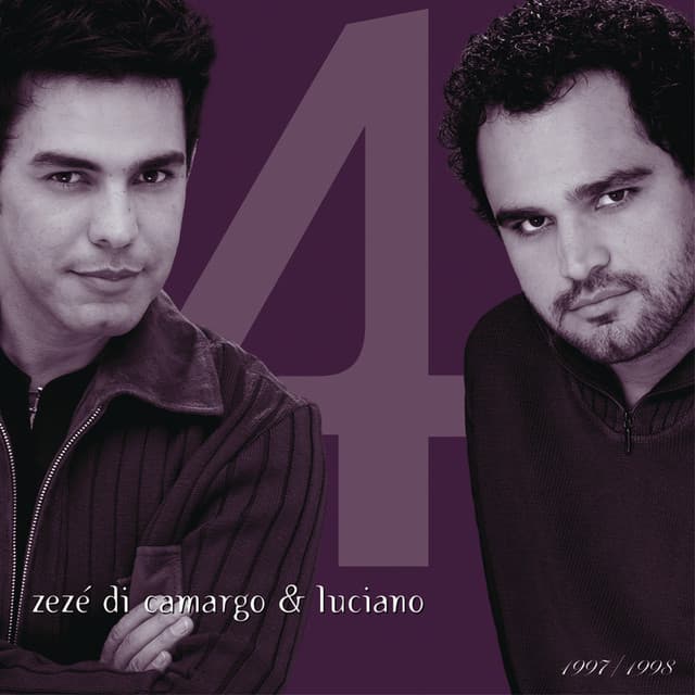 Capa de Zezé Di Camago & Luciano 1997-1998