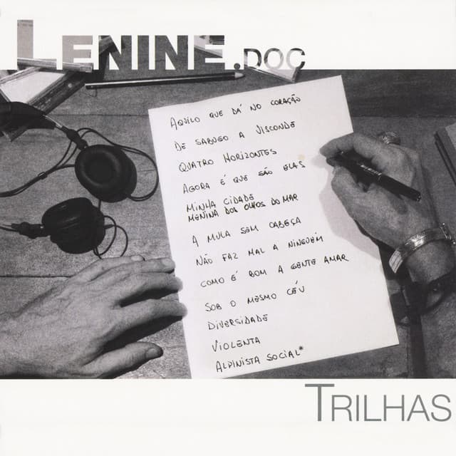 Capa de Lenine Doc / Trilhas