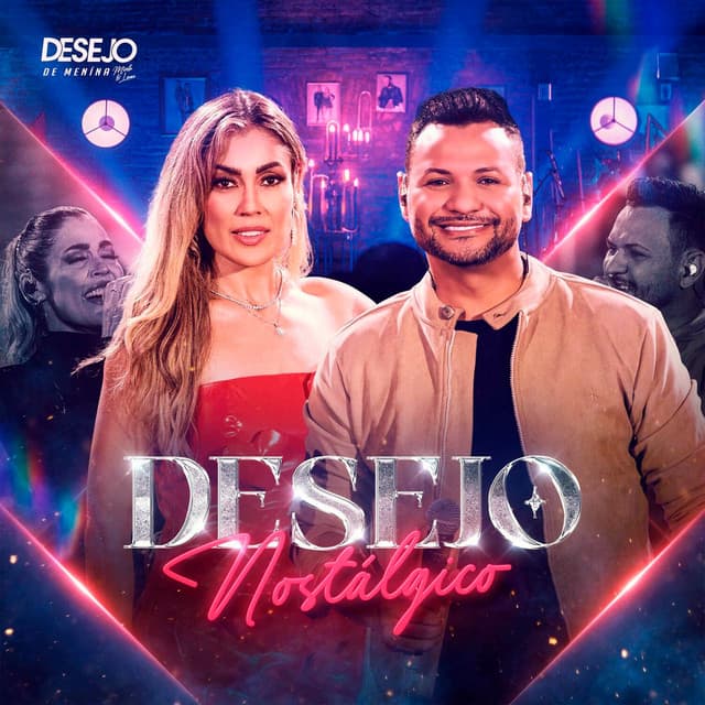 Capa de Desejo de Menina Nostálgico