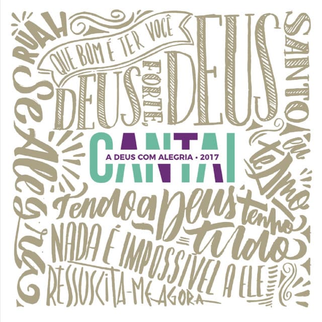 Capa de Cantai a Deus Com Alegria 2017