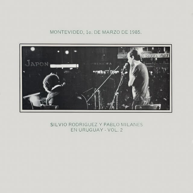 Capa de Silvio Rodriguez & Pablo Milanes en Uruguay, Vol. 2
