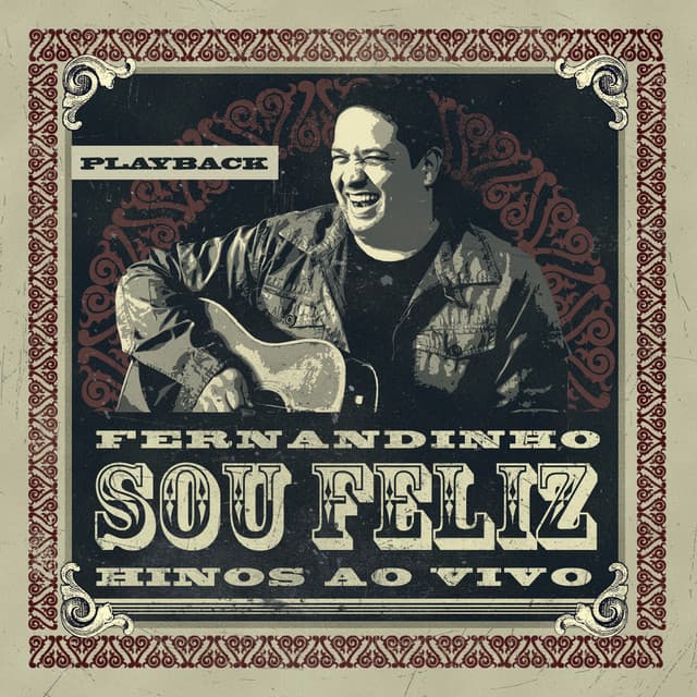 Capa de Sou Feliz Hinos Playback (Ao Vivo)