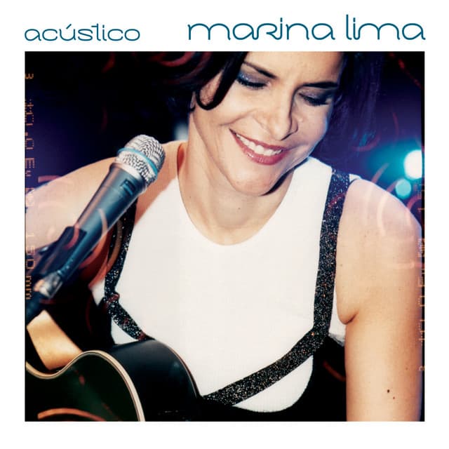Capa de Acústico Marina Lima (Ao Vivo)