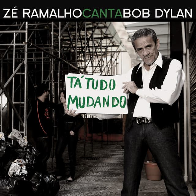 Capa de Zé Ramalho Canta Bob Dylan