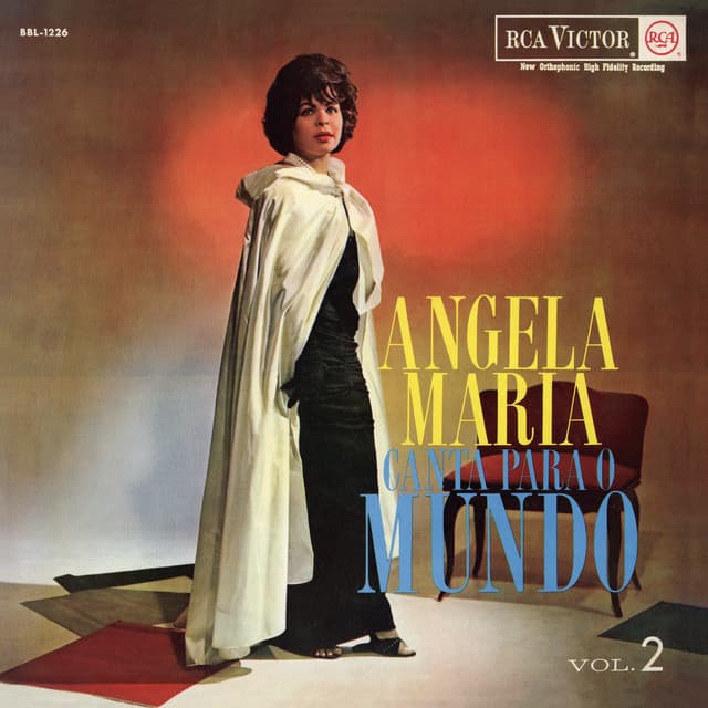 Capa de Angela Maria Canta para o Mundo, Vol. 2