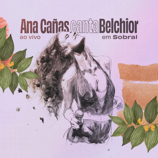 Capa de Ana Cañas Canta Belchior Ao Vivo em Sobral