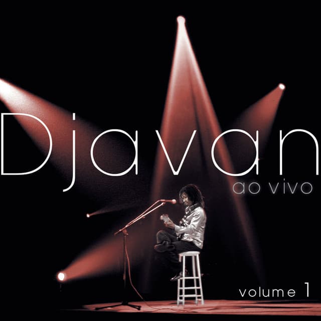 Capa de Djavan Ao Vivo, Vol. 1