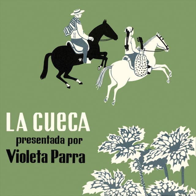 Capa de La Cueca Presentada por Violeta Parra