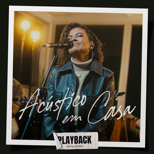 Capa de Em Casa Acústico (Playback)