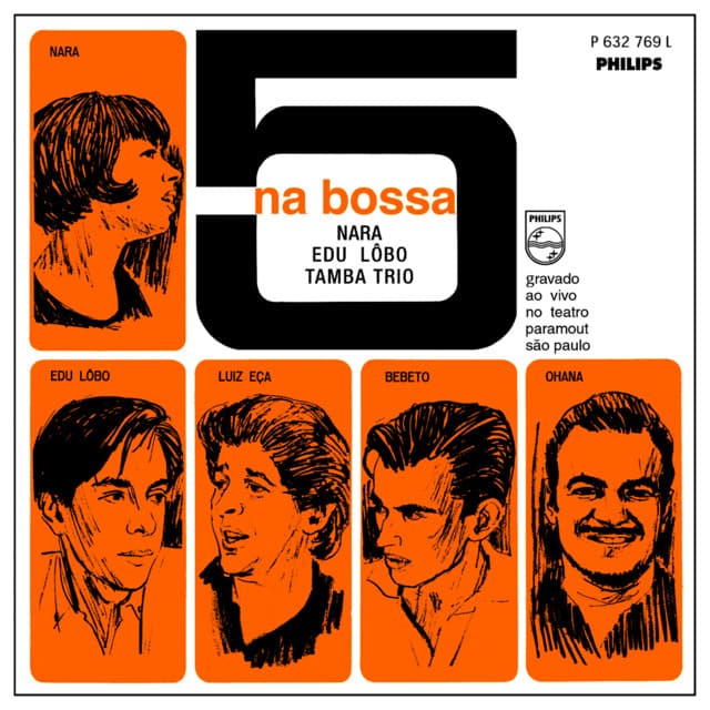Capa de 5 Na Bossa (Ao Vivo)