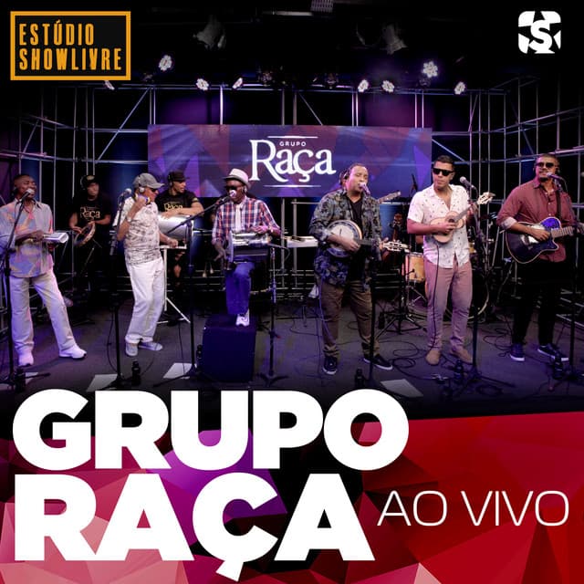 Capa de Grupo Raça no Estúdio Showlivre (Ao Vivo)