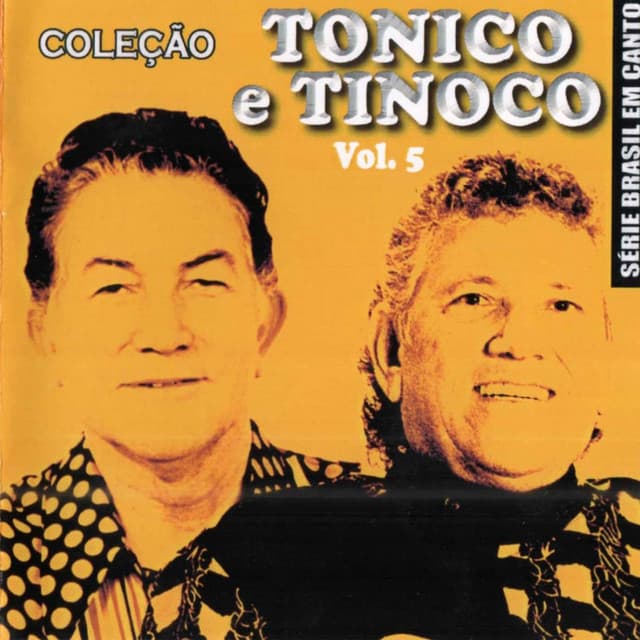 Capa de Série Brasil Em Canto: Coleção Tonico e Tinoco, Vol. 5