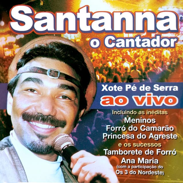 Capa de Xote Pé de Serra ao Vivo