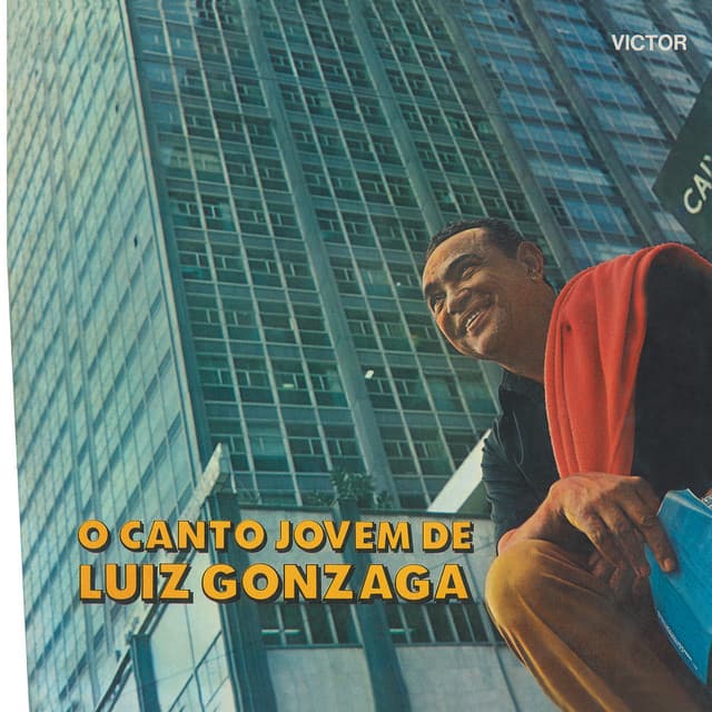 Capa de O canto jovem de Luiz Gonzaga