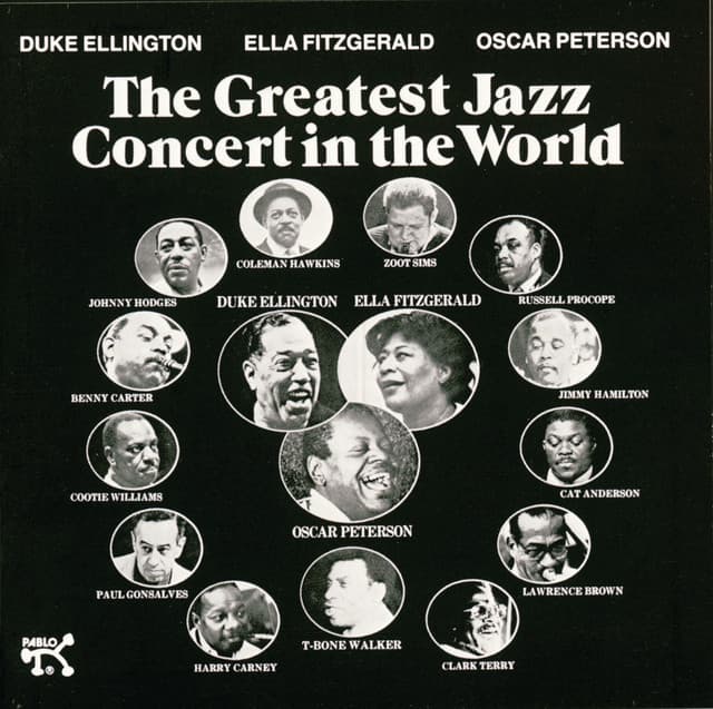 Capa de The Greatest Jazz Concert In The World