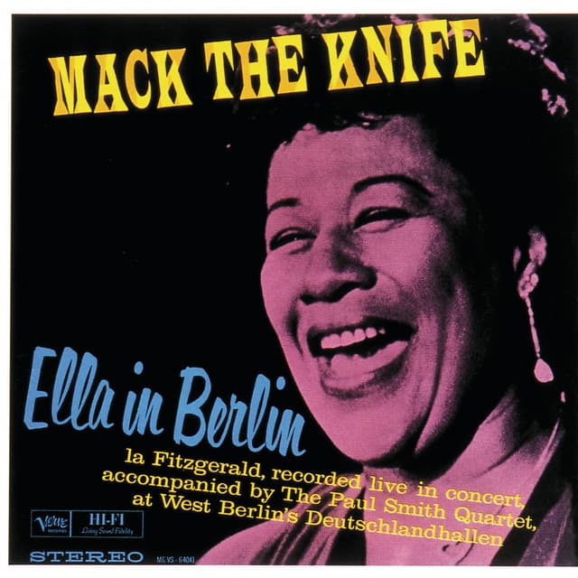 Capa de Mack The Knife: Ella In Berlin (Live)