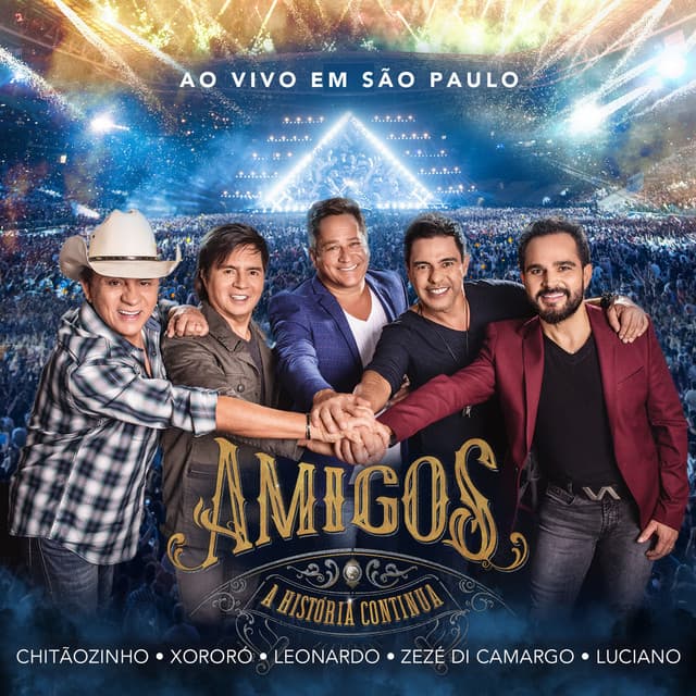 Capa de A História Continua (ao Vivo)