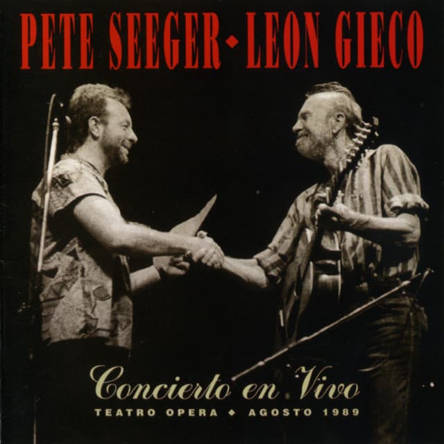 Capa de Pete Seeger - Leon Gieco Concierto En Vivo II