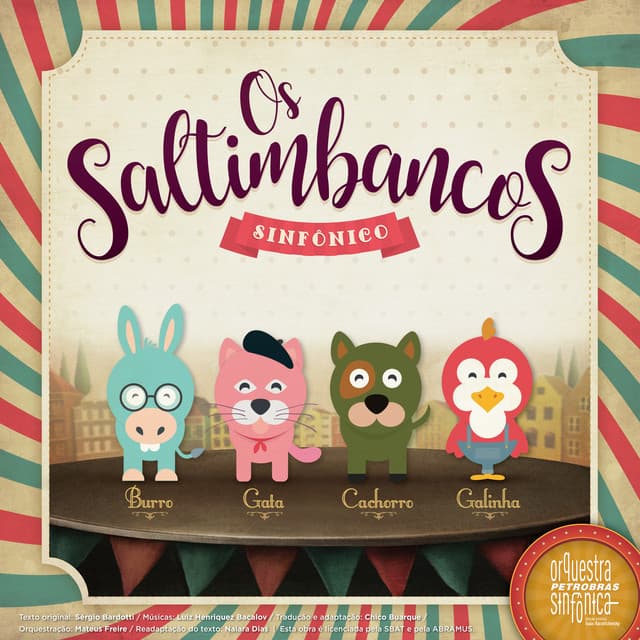 Capa de Os Saltimbancos Sinfônico