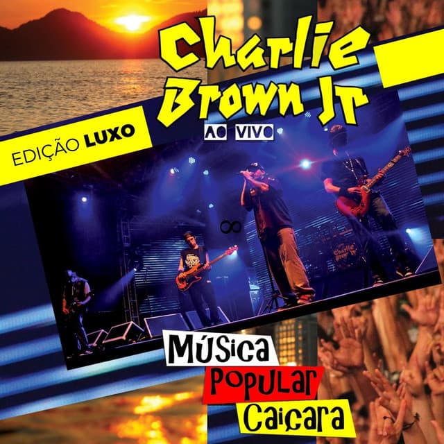 Capa de Música Popular Caiçara: Edição Luxo (Ao Vivo)