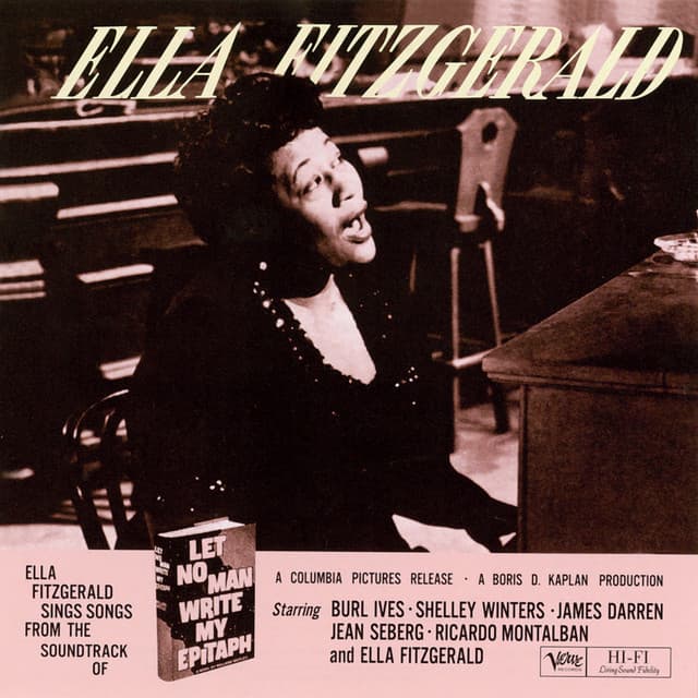 Capa de Ella Fitzgerald Sings Songs from "Let No Man Write My Epitaph