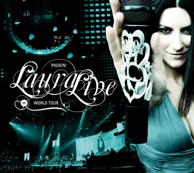 Capa de Laura live world tour 09