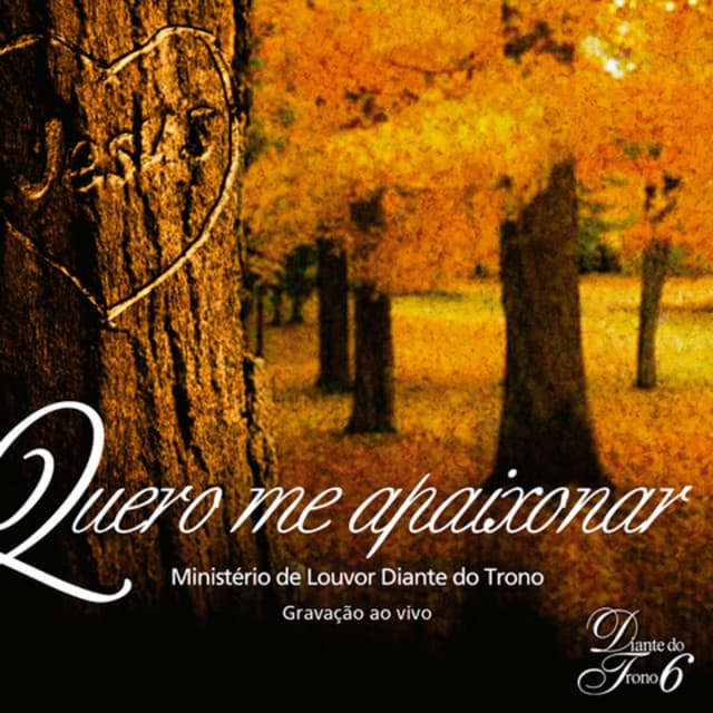 Capa de Quero Me Apaixonar - Diante do Trono 6 (Ao Vivo)
