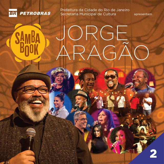 Capa de Sambabook Jorge Aragão, Vol. 2