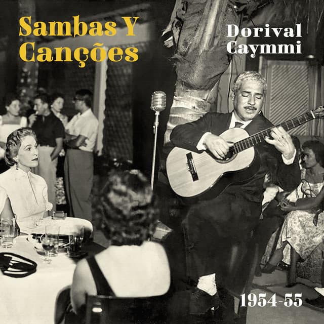 Capa de Sambas Y Canções - Dorival Caymmi 1954-55