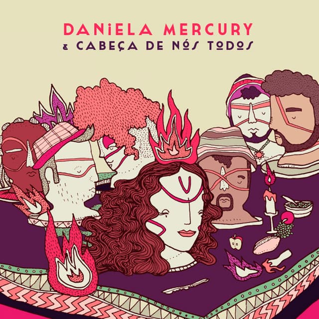 Capa de Daniela Mercury & Cabeça De Nós Todos