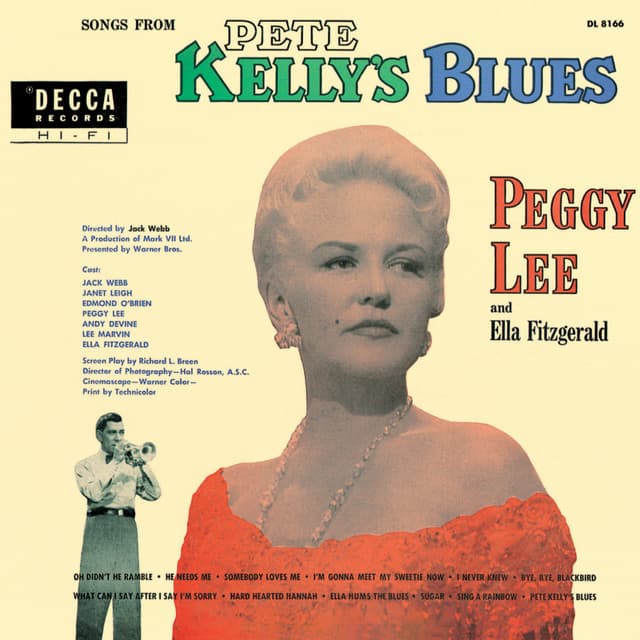 Capa de Songs From Pete Kelly's Blues