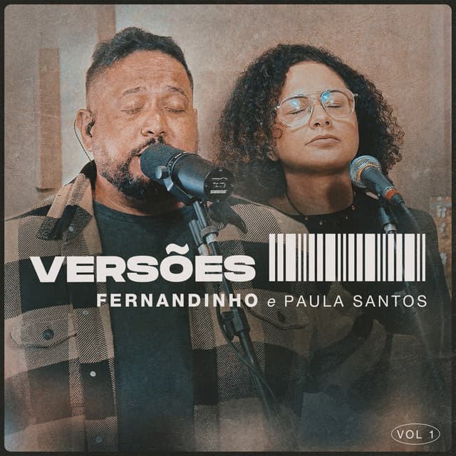 Capa de VERSÕES VOL. 1: Fernandinho e Paula Santos (Acústico)