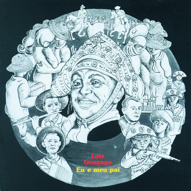 Capa de Luiz Gonzaga "Eu E Meu Pai"