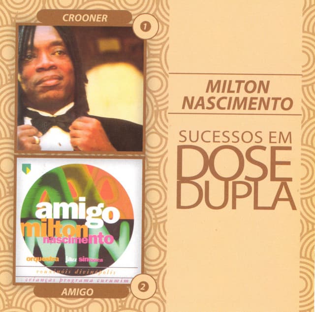Capa de Dose Dupla Milton Nascimento