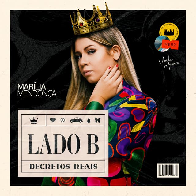 Capa de Decretos Reais - Lado B (Ao Vivo)