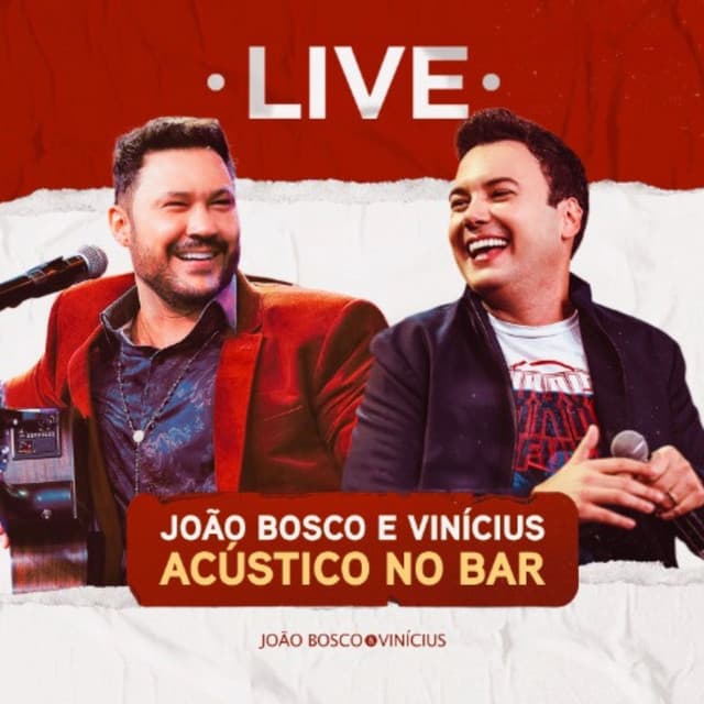 Capa de Live Acústico no Bar