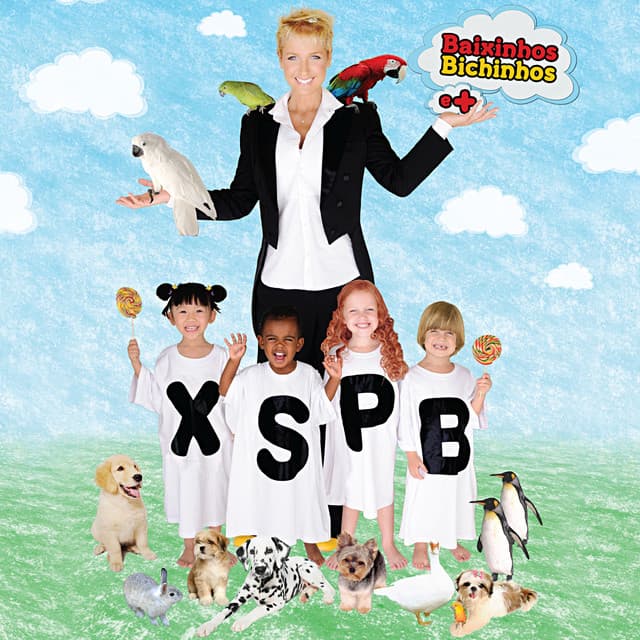 Capa de Xuxa Só para Baixinhos 10 (XSPB 10) - Baixinhos, Bichinhos e Mais