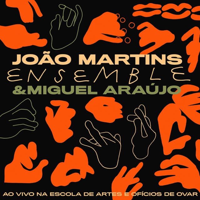 Capa de João Martins Ensemble e Miguel Araújo, ao vivo na escola de Artes e Ofícios de Ovar